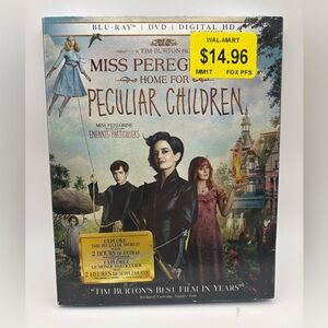 Miss Peregrine’s Home for Peculiar Children Blu-ray DVD Digital HD Sealed